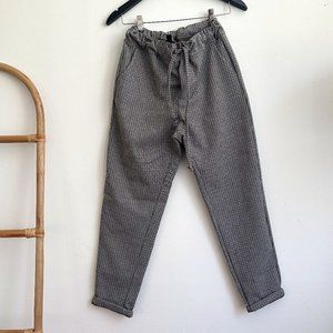 NWT TAYLOR ROSE PLAID BUTTON CUFF PANT W/ POCKET STRETCHY MEDIUM